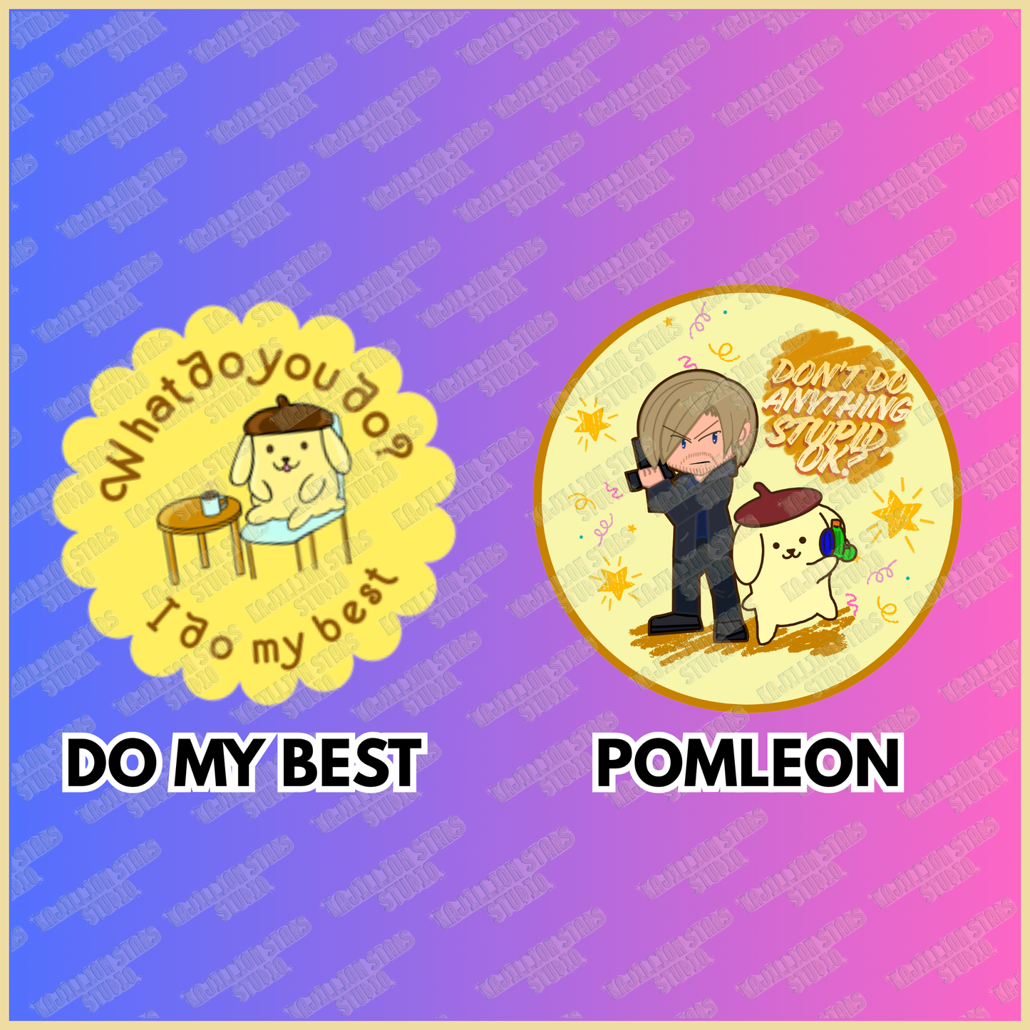 Pompompurin Stickers