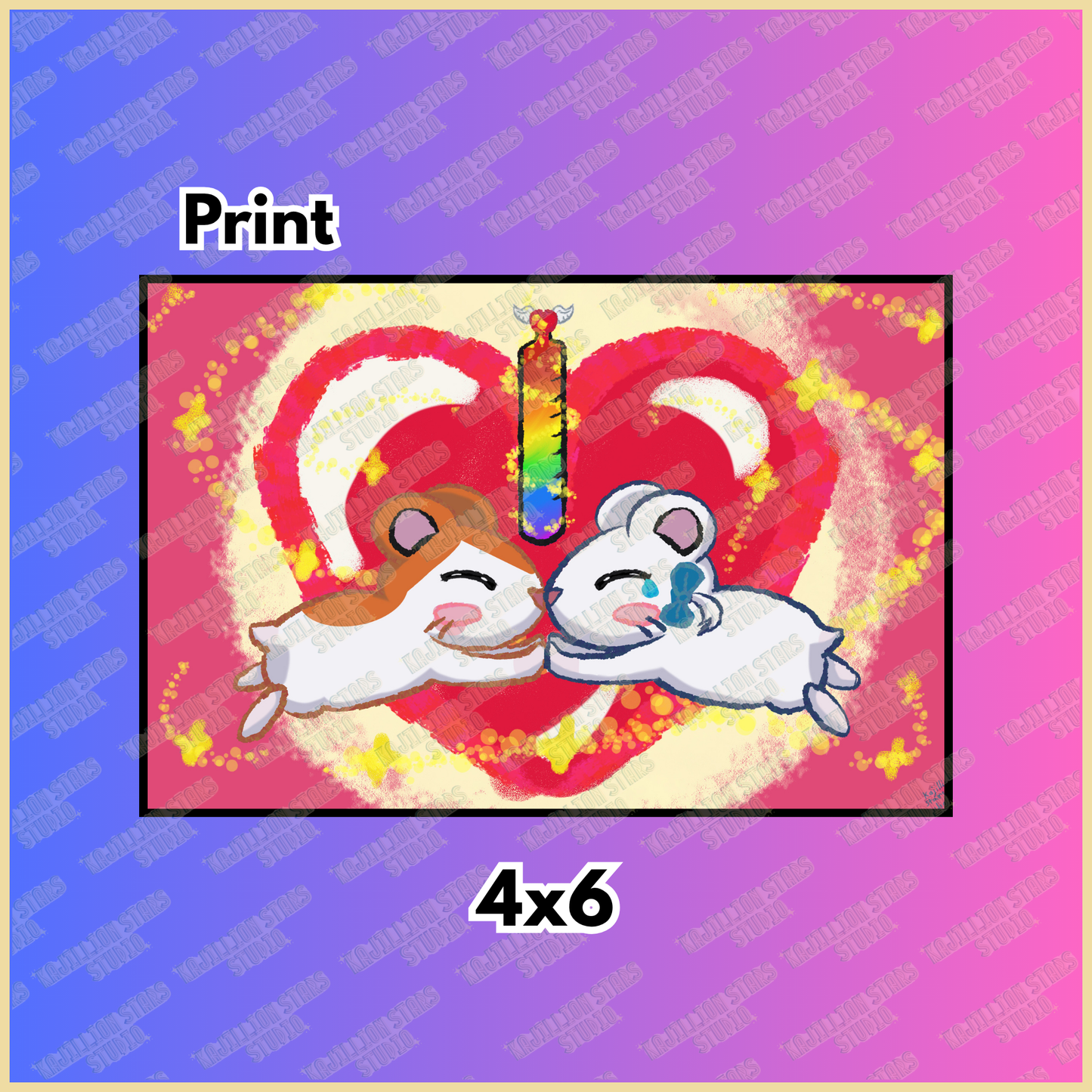 Hamtaro Art Print