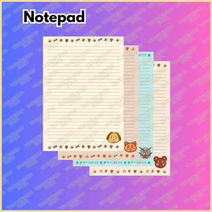 Character Notepads
