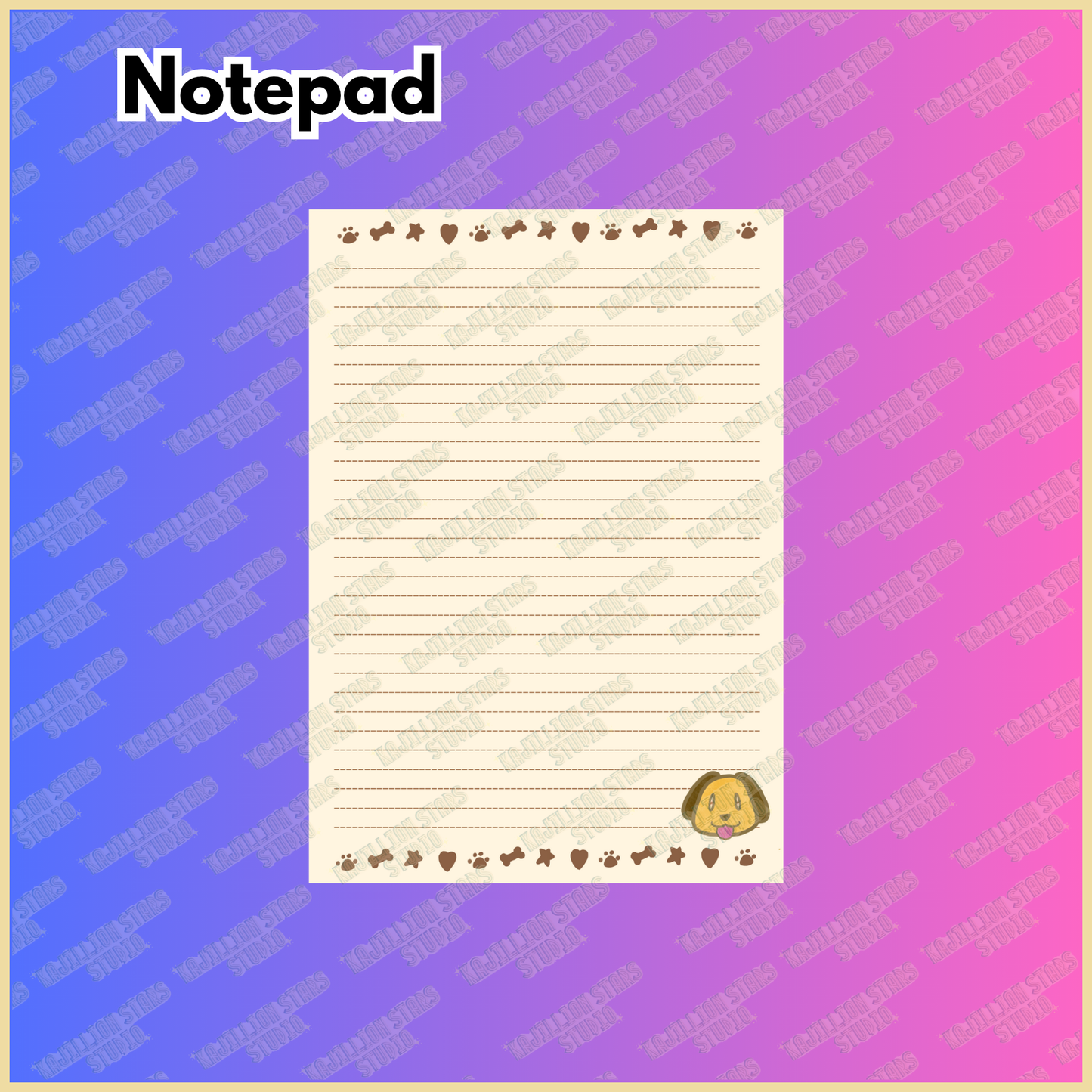 Character Notepads