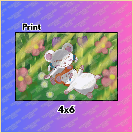 Hamtaro Art Print
