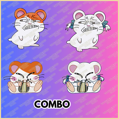 Hamtaro Stickers
