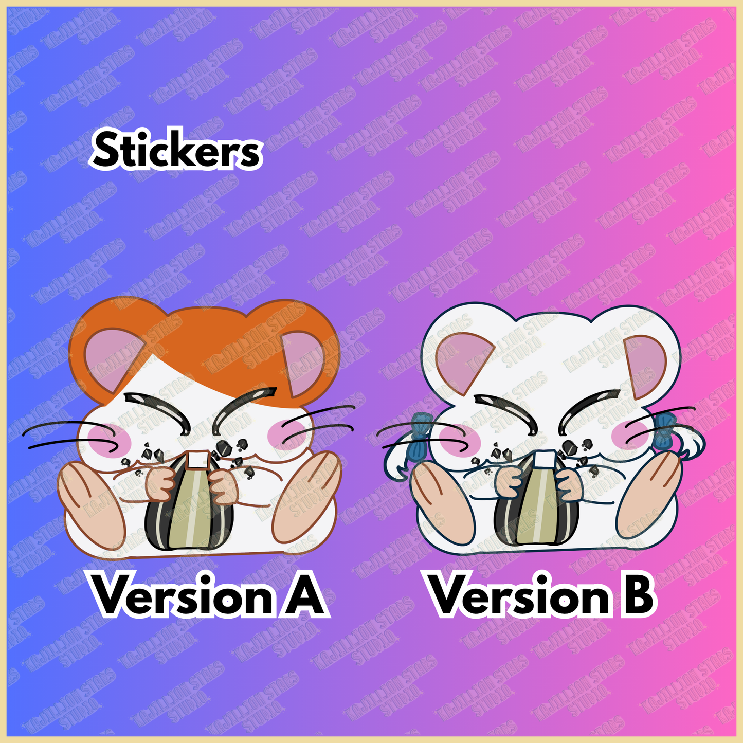 Hamtaro Stickers