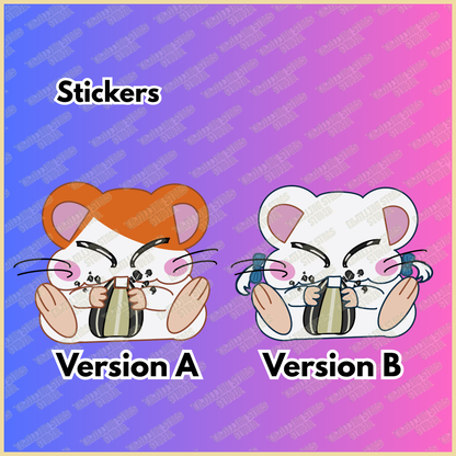 Hamtaro Stickers