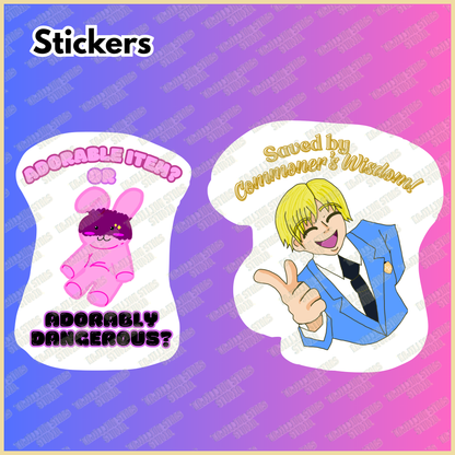 Ouran High School Host Club Stickers
