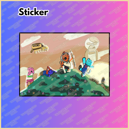 PEAK X Ghibli Stickers