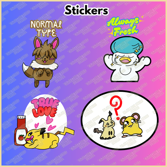Pokemon Stickers